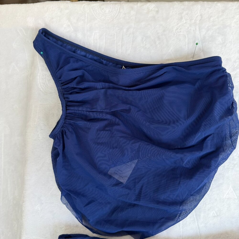 CupShe NEW Women's Navy Blue 2 Piece Bikini Swimsuit Swimwear Size Medium #26003 - Picture 5 of 9